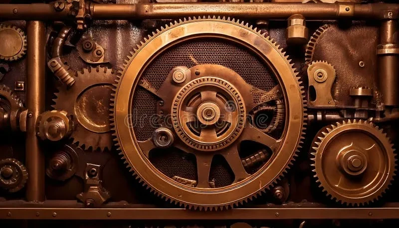 威尼斯人网赌软件蒸汽朋克黄铜管道系统