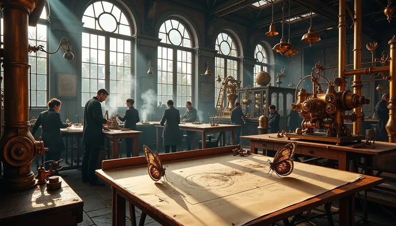 威尼斯人发明家工作室内部场景