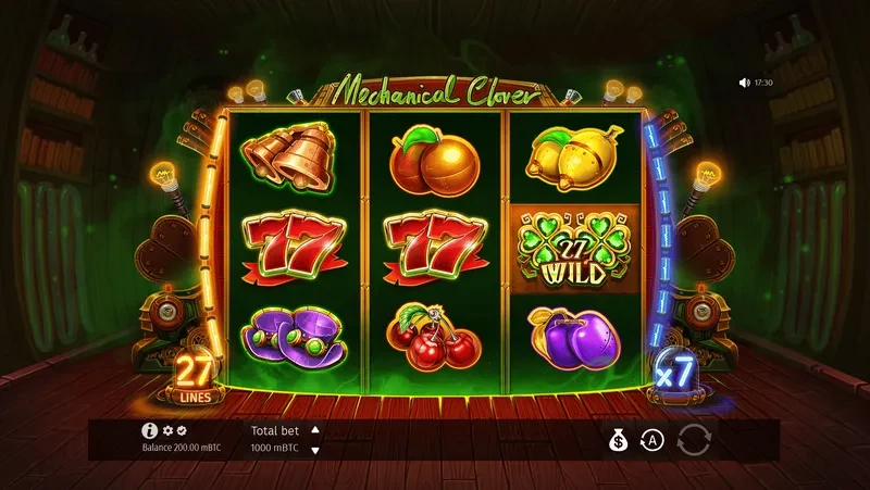 威尼斯人Microgaming蒸汽朋克风格老虎机界面